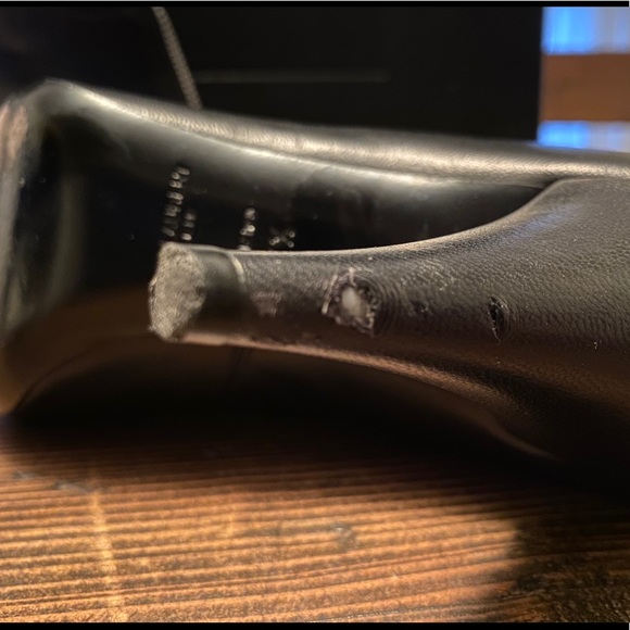 $800 Yves St. Laurent YSL Cat Boot 37.5 - Picture 4 of 7